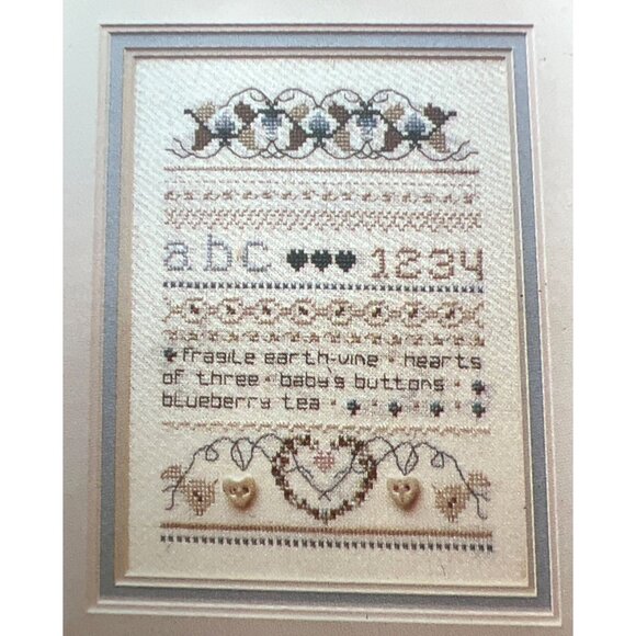 Shepherds Bush Bramble Hearth Cross Stitch Pattern Booklet Sampler - Picture 3 of 4